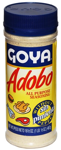 Adobo Goya Without Pepper 16.5 Oz